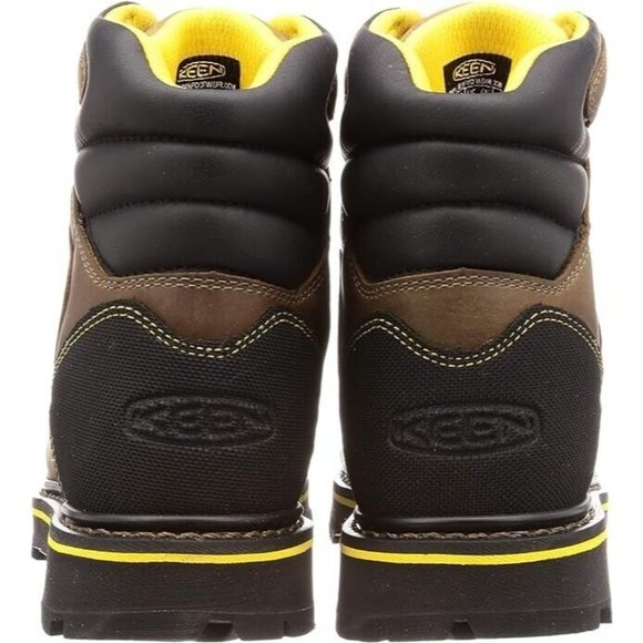 KEEN Utility Mens 11/11.5 Milwaukee 6" WP Steel Toe Waterproof Work Boots NEW - Picture 3 of 5